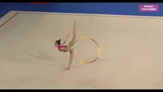 Алиса Стамат Обруч TOP GYMNASTS CUP 2024 #спорт #художественнаягимнастика #dance