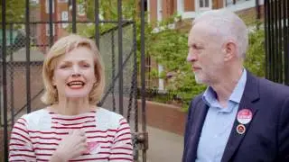 Jeremy Corbyn | On the Labour doorstep with Maxine Peake