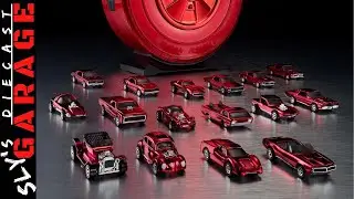 RLC Exclusives Mattel 80th Anniversary Hot Wheels Original 16 Rally Case - Quick Preview