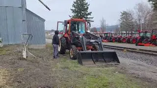 Мы купили трактор 