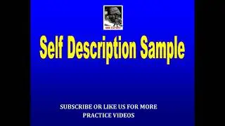 Sample Self Description II SSB Interview Preparation II Psychology is SSB Interview