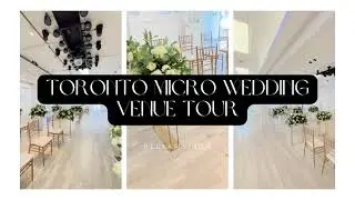 Toronto Micro Wedding Venue Tour at Bellamy Loft
