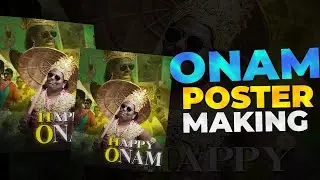 Onam Celebration Poster Tutorial | Onam Poster Tutorial | NKL EDITS