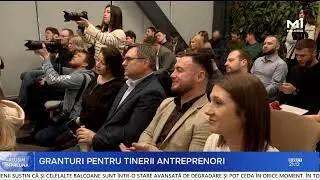Granturi pentru antreprenori: 26 de tineri au primit până la 250 de mii de lei