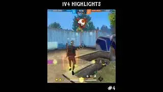 1v4 Highlights⚡| #4 | Free Fire 🔥 | #shorts #mrtamff