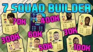 FIFA 20 SQUAD BUILDER 30K 50K 60K 70K 100K 300K 400K SQUAD BUILDER STARTER TEAM FIFA 20