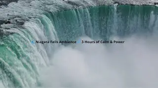 🌊 Niagara Falls Ambience 💦 Powerful Waterfall Sounds for Sleep, Relaxation & Meditation 🌙✨