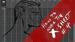 Opentoonz Tutorial - How to Work The X-Sheet 4