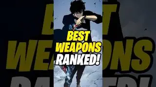 TOP 5 WEAPONS RANKED & EXPLAINED! 🏆 | Solo Leveling Arise #sololevelingarise #ssr