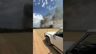 Пожар на нашей ферме! #stephbartlett #farmlifeaustralia #farmfire