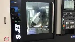 MicroLab I Rotary Spindle Head milling Part 1  RH4 LMSN12 T 譁泰