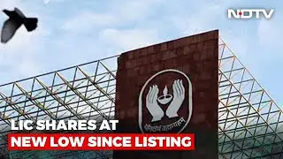 LIC Shares Sink To New All-Time Low; Valuation Slips Below Rs 5 Lakh Crore