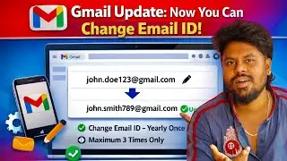 Gmail New Update 2025 🔥 Now You Can Change Email ID 😳