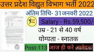 UPPCL VACANCY 2022, #113 Post