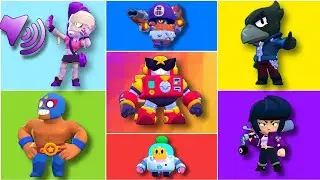 All rarity sound !!! Brawl stars [new]