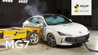 New MG7 (202): 5 stars in crash tests, the invincible sedan