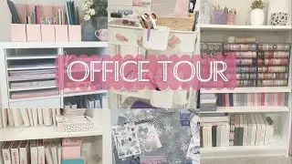 Office and Craft Studio Tour | My Work, Planning, and Crafting Space