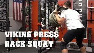 VIKING PRESS RACK SQUAT