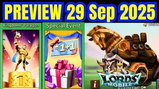 Lords Mobile &ndash; Pembaruan 29 September 2025: Paket, acara, & monster baru akan hadir!