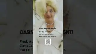 PS Marilyn Host Open Mic night at SFOasis 9 23 23