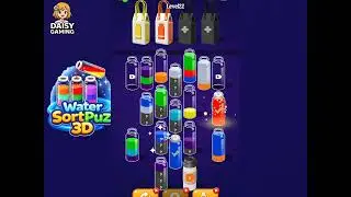 Water SortPuz 3D Level 22 Walkthrough