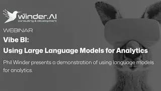 Vibe BI: Using Large Language Models for Analytics