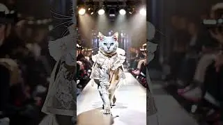 Fashion Models Are Shaking&hellip; Cats Took Over 😼🔥 #cat #pet #catwalk #fashion #funny #cute #catlovers