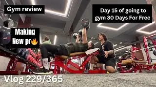 DAY 15 Of Going To Gym 30 Days For Free| Gym Review- UFC Gym Mumbai | Daily Vlog ( Day 229/365 )