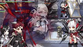 Babel Squad destroy RS-7 with moral support from Theresa | Arknights RS-7