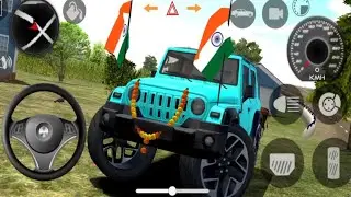 🔥 New Modified Mahindra Thar Game | Indian Car Simulator | Thar Driving & Off-Road Gameplay(Android)