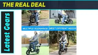 EILLEO Pro: The Amazing 3-Seat Electric Scooter for Families!