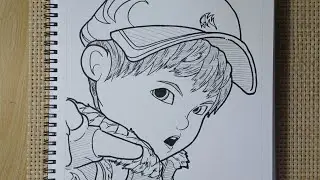 LUKIS BOBOIBOY SUPRA GUNA MAKER PEN || Drawmin6art