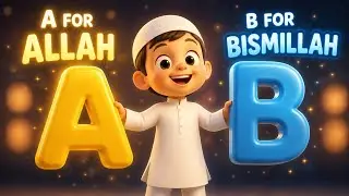 Islamic ABC Rhymes for Kids | Learn A to Z with Islamic Values |  Islamic ABC for Kids | abc rhymes 