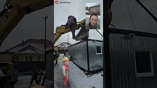 CATERPILLAR ЛУЧШАЯ СТРЕМЯНКА | SPARTEX | #кирпич #строительство #дома #дом