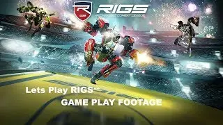 Lets Play RIGS: MECHANIZED COMBAT LEAGUE / PS4 PRO PSVR