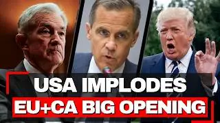 Trump's CRIMINAL Threat to Fed Chair Powell - GAME-CHANGER For EU + Canada