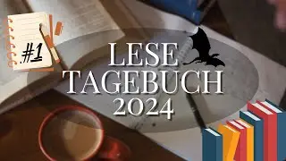 Lesetagebuch 2024 #1 | Die fünf esten Bücher des vergangen Jahres | dragon_stories