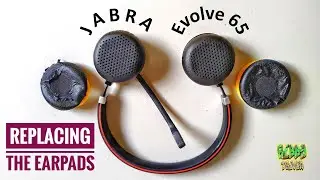 Замена амбушюр Jabra Evolve 65