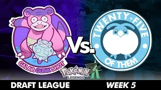 Miloni (Galar Gunk Shot) Vs. Fir (25 of Them) - Week 5 Pokémon Legends: Z-A Draft League