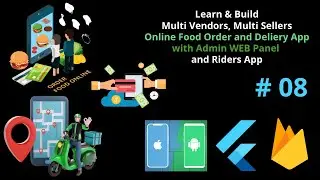 Flutter iOS Android Zomato Clone App with Admin WEB Panel & Online Payment System Tutorial 2024