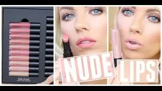 💄BareMinerals GEN NUDE Lip Collection💄 | 55 Lip Swatches & Review