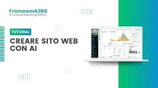 Creare sito web con AI - Framework360
