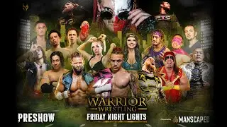 Warrior Wrestling Friday Night Lights - Preshow - KC Navarro vs Buddy Matthews