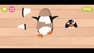 🐧 Penguin Shape Matching Puzzle for Toddlers - Bird Puzzles Walkthrough