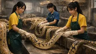Inside China&rsquo;s Snake Skin and Meat Industry | From Farms to Global Markets