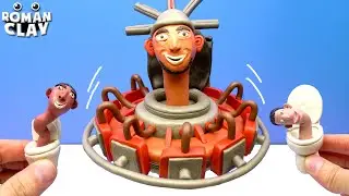 Making Astro Skibidi Toilet | Roman Clay
