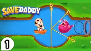 Save Daddy : Pull The Pin : Gameplay Walkthrough [Level - 1 To 15]