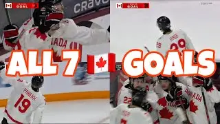 Watch All 7 Of Canada&rsquo;s Goals VS Czechia in game one of the World Juniors - December 26th 2025