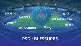 PSG  -  Trop de Blessures