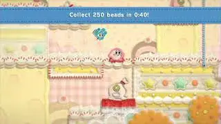Kirby's Epic Yarn | BEADRIX'S RUN: Sweets Park | 10.18